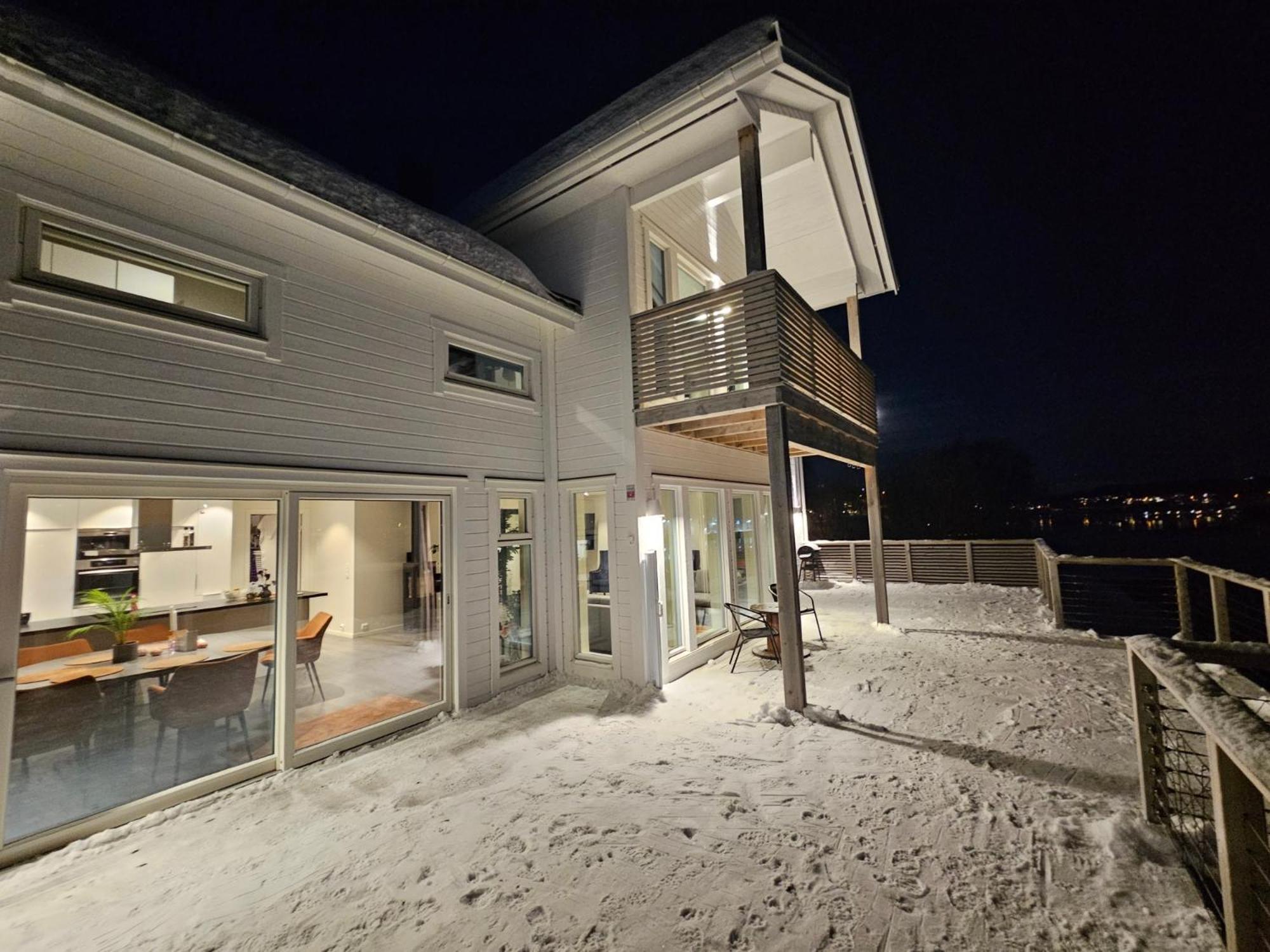 Kaldfjord Sea House Villa Tromso Luaran gambar