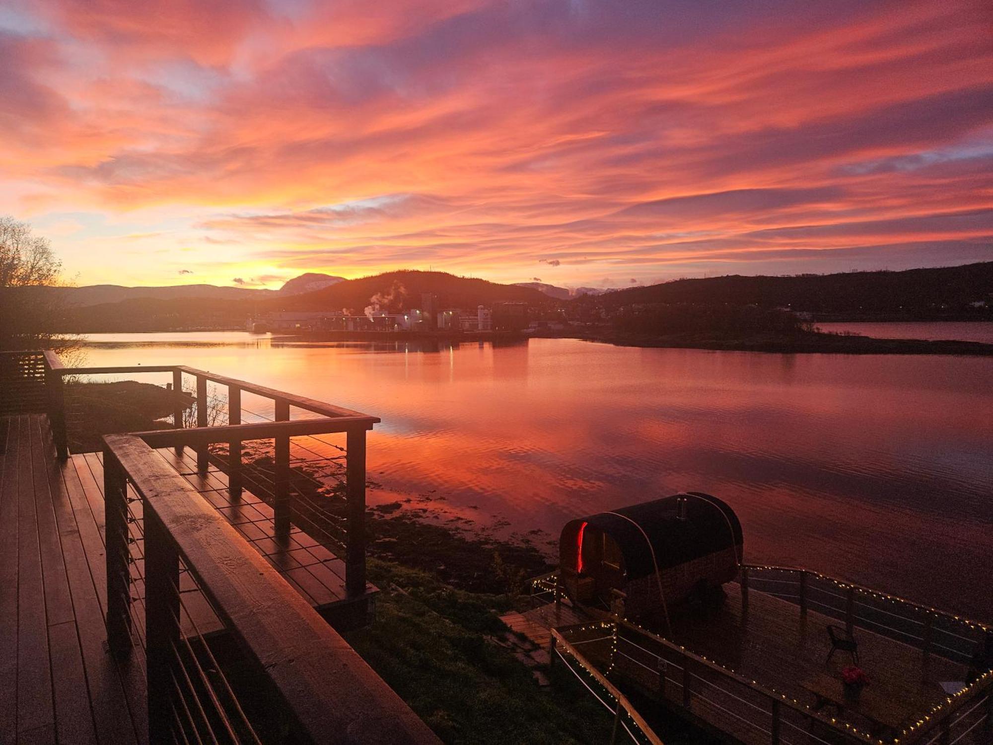 Kaldfjord Sea House Villa Tromso Luaran gambar