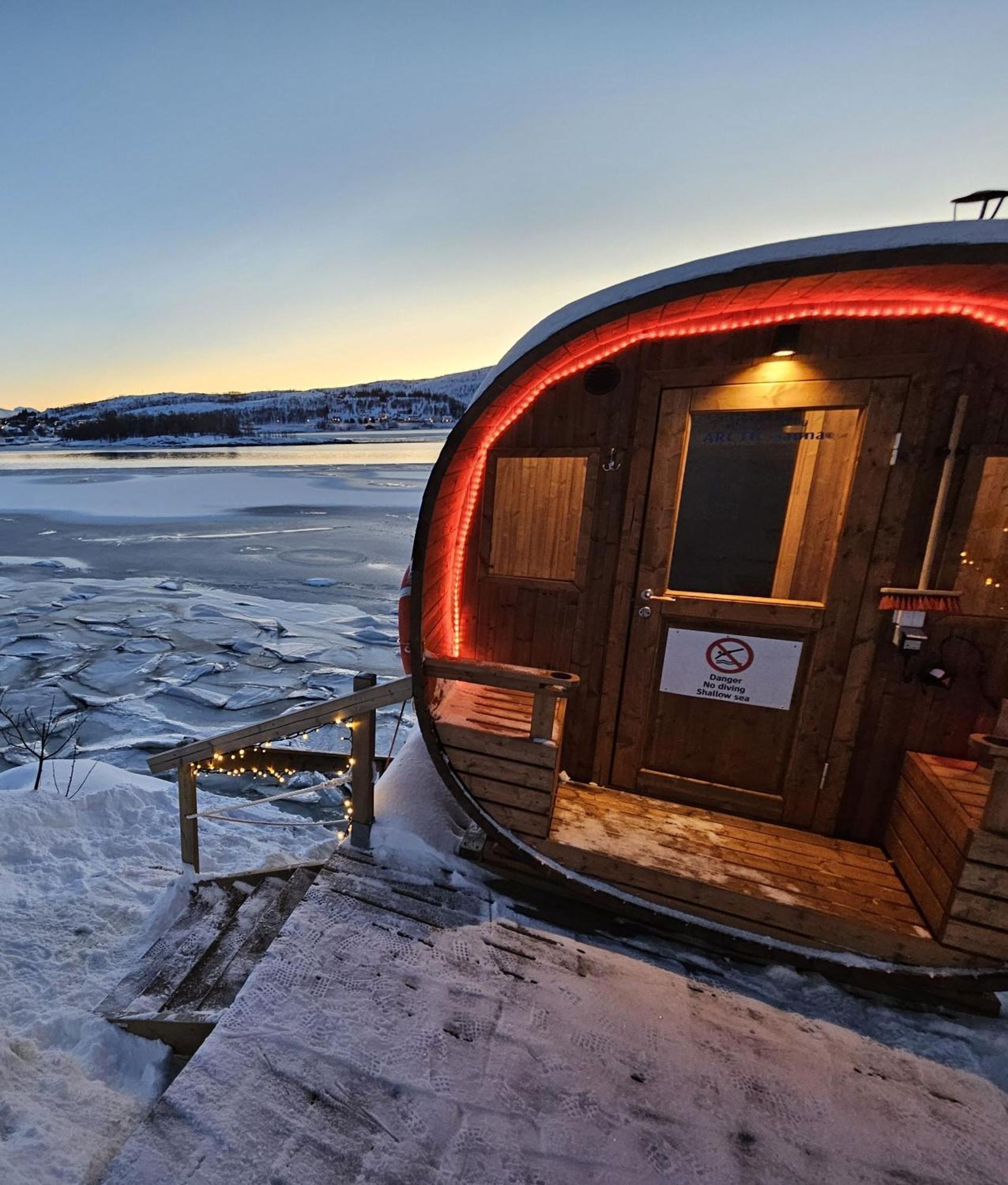 Kaldfjord Sea House Villa Tromso Luaran gambar